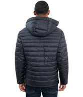 Hooded Packable Jacket Black